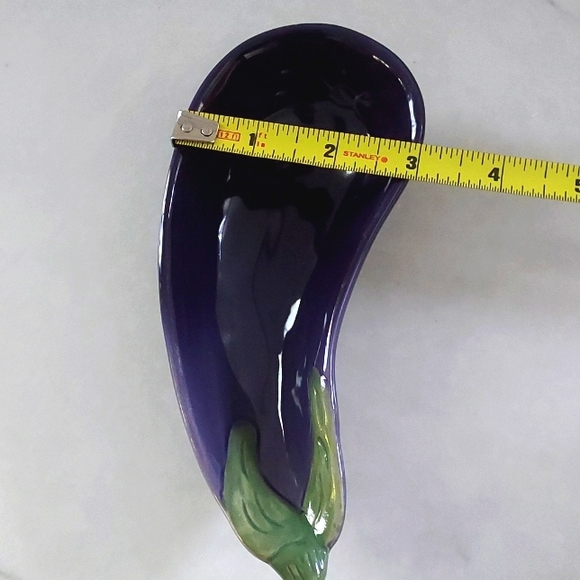 WILLIAM SONOMA Jardin Potager Collection Eggplant Dip Dish - Picture 4 of 5